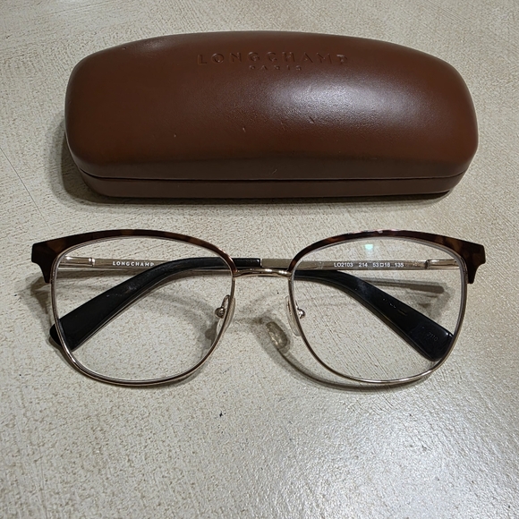 ​✨ Longchamp Paris Havana & Gold Eyeglasses ✨